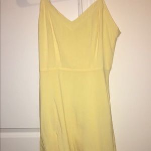 Yellow Forever 21 Dress